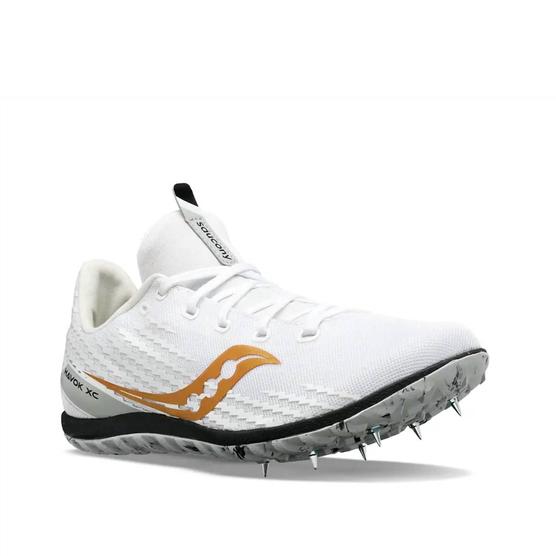 New Saucony Men's Havok Xc3 Shoe In White